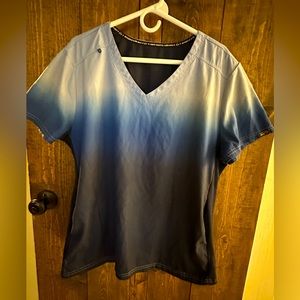 Koi lite scrub set Ombre blue size XL